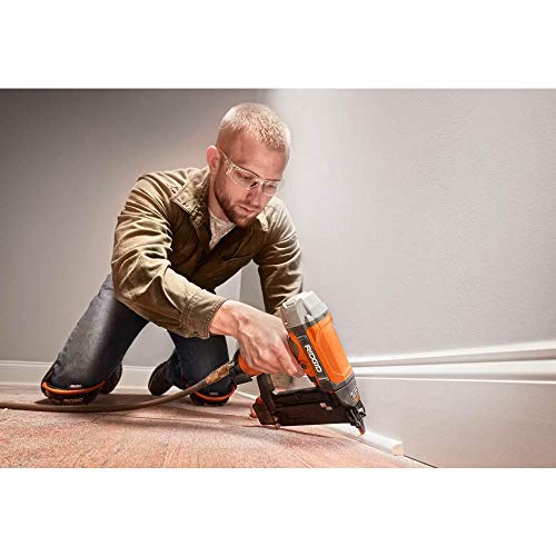 RIDGID 18-Gauge 2-1/8 in. Brad Nailer with CLEAN DRIVE Technology RIDGID