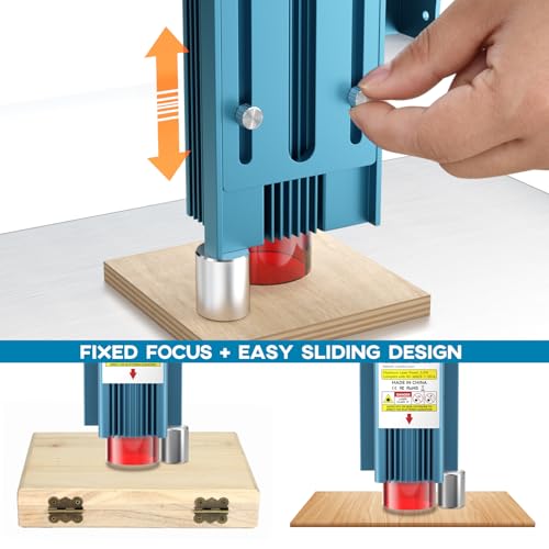 SCULPFUN S1 Laser Engraver, Engraving Machine with 0.01mm High Precision, High Speed Laser Cutter for Wood Metal and Leather, Engraving Area 410 * 420mm SCULPFUN