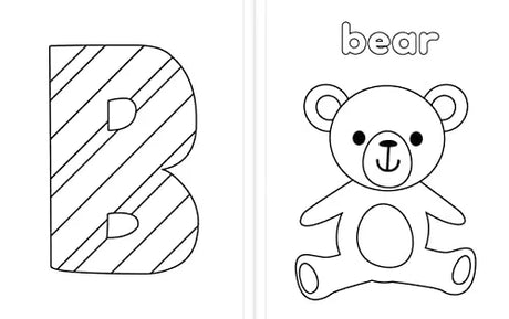ABC & 123 Preschool Coloring Book: Thick and Perforated Pages Includes More Than 90 Fun Coloring Pages to help Learn the Alphabet & Numbers 1 to 20 (Start Little Learn Big Series) WoodArtSupply