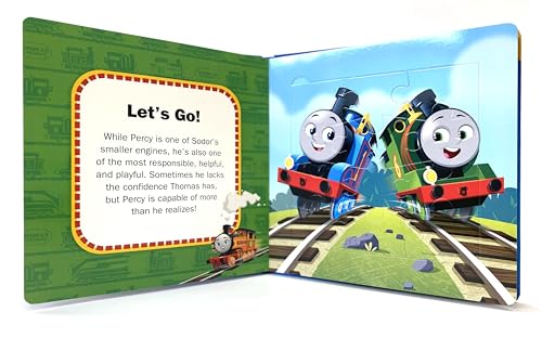 Thomas All Engines Go My First Puzzle Book - Jigsaw Puzzles for kids, 10-page board book, 5 puzzles to enjoy Phidal