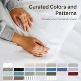 California Design Den Queen Sheet Set - Luxury 600 Thread Count Sateen, 100% Cotton Deep Pocket Queen Sheets with All Around Elastic, Snug Fit, Hotel Quality Bedding Set - White