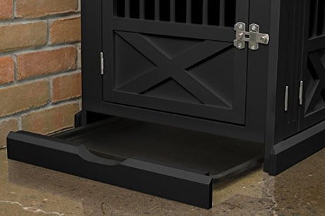zoovilla Merry Products Triple Door Medium Dog Crate, Dog Kennel, Dog Cage zoovilla