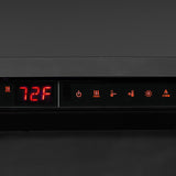 Dimplex 50 Inch Slim Built-in Linear Electric Fireplace Heater | Shallow 4-Inch Depth with LED Multi-Color Flames | Remote and Acrylic Crystal Ember Bed Included | Thin Flush Mount | 1500W DIMPLEX