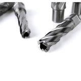 OSCARBIDE Annular Cutter Set 8 Pieces, 3/4"Weldon Shank,2"Cutting Depth,(9/16,11/16,13/16,15/16,1,1-1/16) inch Cutting Diameter,Mag Drill Bits for Magnetic Drill Press with 2pcs Pilot Pins OSCARBIDE