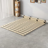 LOBOTOU Floor Bed Frame Japanese Futon Tatami Mat Breathable and Moisture-Proof, The Support Board Under The Mattress (Queen) LOBOTOU