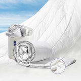 Vesta All-Season Silk Comforter, Quilt and Duvet Insert for Hot Sleepers, 100% Silk Fill with 100% Cotton Shell, Luxuriously Soft, Moisture-Wicking (All-Season, Grey, Twin/Twin XL) Vesta