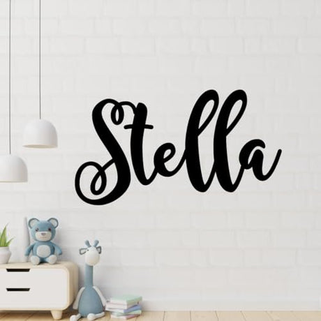 Personalized Names Sign Custom Name Customized Wooden Name Sign Boys Girls Nursery Name Sign Family Wood Sign Generic