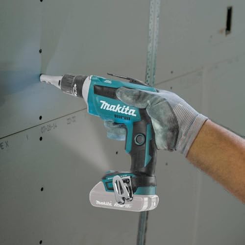 Makita XSF04Z 18V LXT Lithium-Ion Brushless Cordless 2, 500 Rpm Drywall Screwdriver, Tool Only