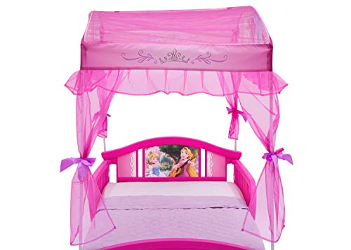 Delta Children Canopy Toddler Bed, Disney Princess
