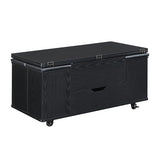 Christopher Knight Home Lucid Wooden Lift Top Coffee Table with Hidden Storage and 4 Stools, Center Table for Living Room with Compartment/Drawer, Multifunctional Table with Casters, Black Christopher Knight Home