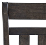 Crosley Furniture Hayden 9-Piece Modern Farmhouse Dining Table Set for 8 with 6 Slat and 2 Parsons Chairs, Slate Crosley Furniture