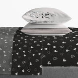 Jay Franco Kids Sheet Set with Fitted, Flat Sheets & Pillow Cover - Ultra-Soft Bedding with Pillowcase for Room Decor, Black - Mickey and Friends, 4 Piece King Jay Franco