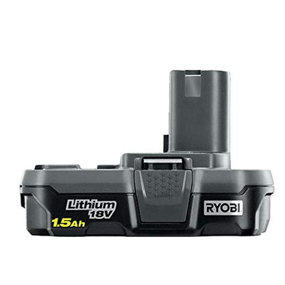 Ryobi 18-Volt ONE+ 1.5Ah Compact Lithium-Ion Battery - WoodArtSupply