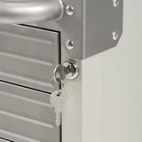 Seville Classics UltraHD Heavy Duty Rolling Cabinet Workbench Table w/Solid Wood Top, Workstation for Garage, Office, Workshop, Granite, 6-Drawer (28" W x 18" D Seville Classics