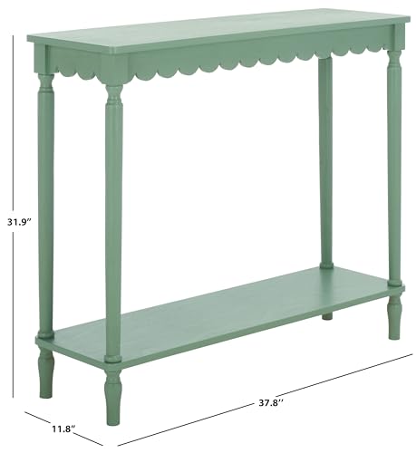 SAFAVIEH Home Collection Haven French Country Farmhouse Sage Console Table for Entryway, Living Room, Foyer SAFAVIEH