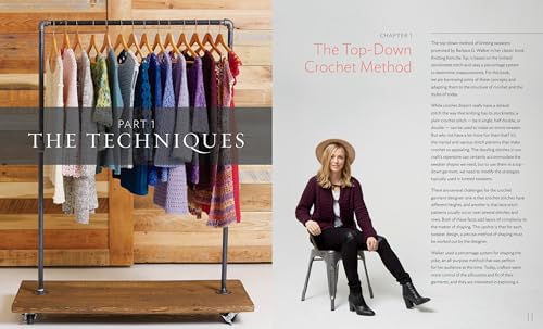 Top-Down Crochet Sweaters: Fabulous Patterns with Perfect Fit Storey Publishing