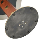 LovingAHome 33.5-Inch Square Multipurpose Conference Table for 2-4 People, Glass Meeting Room Table with Soild Wood Base for Office LovingAHome
