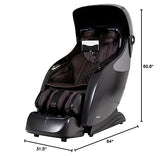 Osaki OP-Ai Xrest 4D+ SL-Track Massage Chair with Thorough Shoulder Massage, Muscle Tension Detection, Smart Voice Control, Brown Osaki