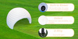 White Inflatable Igloo Dome Tent Portable Lightweight Blow-Up Gazebo Outdoor Air Cloud Tent Event Shelter for Garden Parties, Wedding Decor, Backyard Gatherings & Commercial Rental Generic