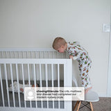 GAP babyGap Charlie 6-in-1 Convertible Crib - Greenguard Gold Certified, Bianca White Delta Children