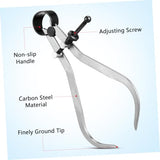 SKISUNO Internal External Caliper Measuring Tool Accurate Caliper for Wood Turning Lightweight and Portable Measuring Gauge for Wood Lathe Projects Precision Measurement SKISUNO