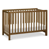 Carter's by Davinci Colby 4-in-1 Low-Profile Convertible Crib in Walnut, Greenguard Gold Certified