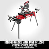 SKIL Portable Miter Saw Stand for MS6305-00 & MS6306-00 & Any Brand of Miter Saw-SRS0001 Skil