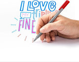 STAEDTLER Triplus Fineliner Pens Set (20 Pack) - 20 Vibrant Colors, 0.3mm Metal-Clad Tip, Ergonomic Triangular Barrel, Standing Easel Case STAEDTLER