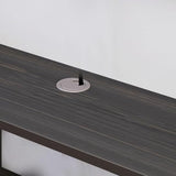 Adam Home Design Black Floating TV Stand Under TV Shelf, Wall Mounted Shelf, Modern Floating Entertainment Center, 71" Large Storage Media Console Wall Unit for Living Room,Bedroom (Black Oak) Adam Home Design