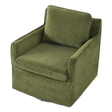 KISLOT Swivel Accent Chair Rocking Recliner 360 Degree Swivel Armchair Machine-Washable Cover for Nursery Living Room Bedroom