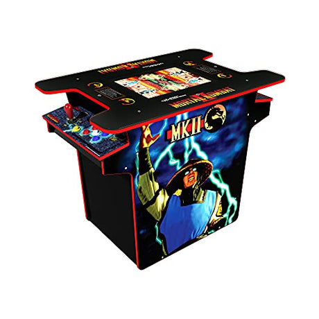 Arcade1Up Mortal Kombat Head-to-Head Arcade Machine, 2 Player Cocktail Style Cabinet for Home - 9 Classic Games ARCADE1UP