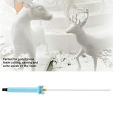 30W 25cm Foam Cutter,Electric Hot Wire Cutter Foam Polystyrene Heat Cutting Engraving Pen 100v-240v(U.S. regulations) Walfront