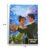 Princess Tiana and The Frog Coloring + Activity Book Favor or Gift for Children - ''Trust Your Heart'' - 64 Pages Show-Offs