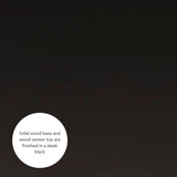 Linon 42 inch Bar Height Pub Claridge Table, Black Linon