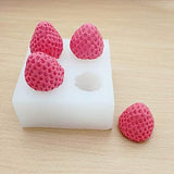 3D Strawberry Silicone Candle Mold Strawberry Raspberry & Blueberry Fondant Soap Candle Mulberry Wax Melts Molds TUKE