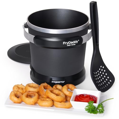 Presto 05420 FryDaddy Electric Deep Fryer,Black Presto