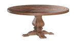 Donny Osmond Home Coaster Furniture Florence Round Pedestal Dining Table Rustic 180200 Donny Osmond Home