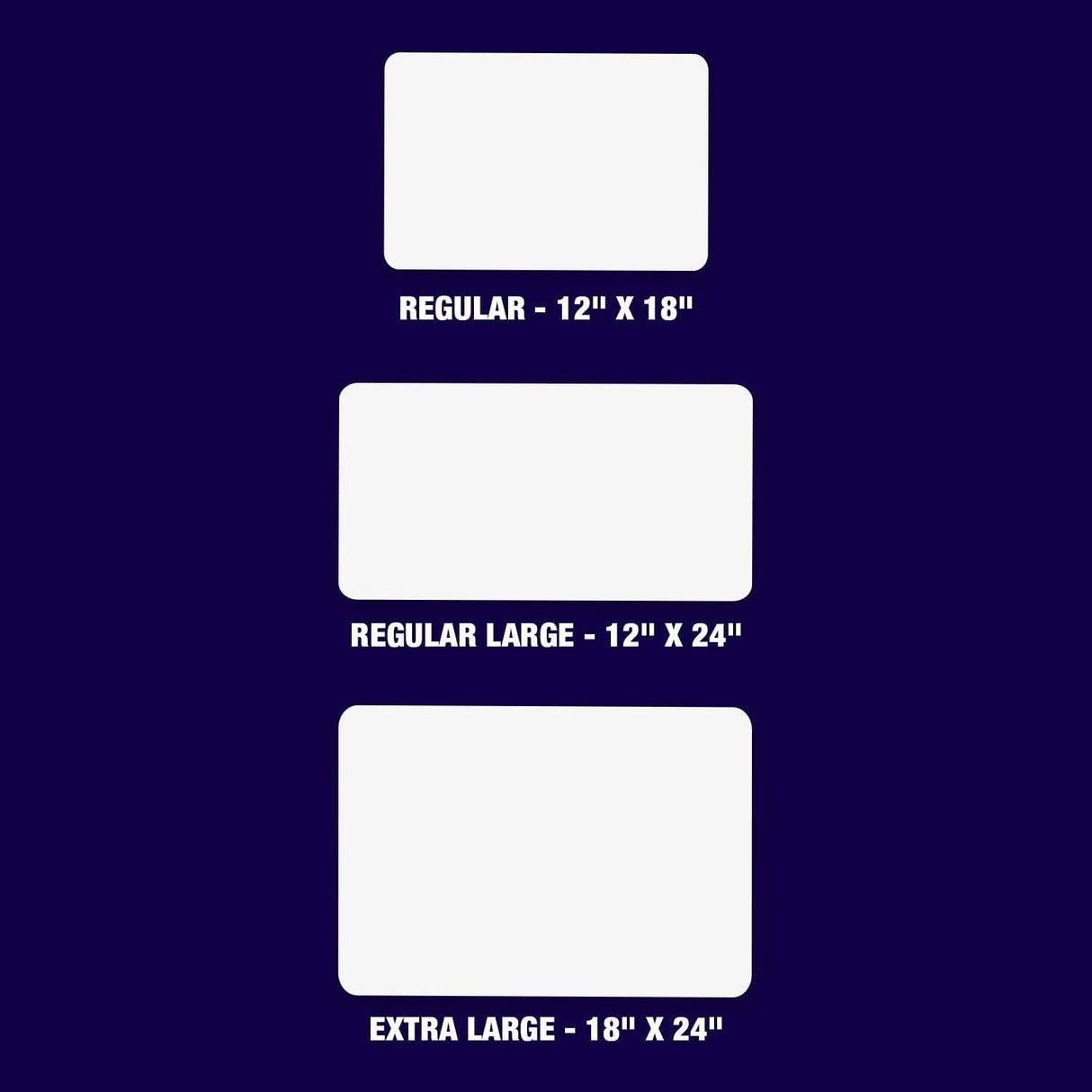 Blank Magnets (2 Pack) – Rounded Corners Blank Car Magnet Set – Perfect USA-Made Magnet for Car to Advertise Business, Cover Company Logo (for HOA), Prevent Car Scratches & Dents (Regular Large) SignHero