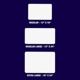 Blank Magnets (2 Pack) – Rounded Corners Blank Car Magnet Set – Perfect USA-Made Magnet for Car to Advertise Business, Cover Company Logo (for HOA), Prevent Car Scratches & Dents (Regular Large) SignHero