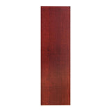 BOWERY HILL Traditional 36" Tall 9-Shelf Triple Wide Wood Bookcase in Cherry BOWERY HILL