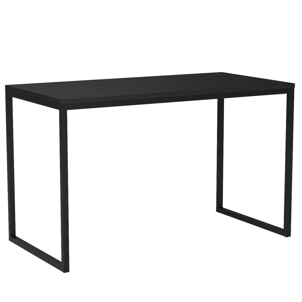 ZINUS Jennifer 47 Inch Black Frame, Computer Workstation, Office Desk, Easy Assembly, Deep Espresso Zinus