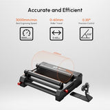Algolaser Laser Engraver Rotary Roller - Y-axis Rotary Roller for Laser Engraver - 360° Adjustable Rotary Roller for Cylindrical Objects Tumblers,Bottle with for Alpha/DIY KIT Laser Engraver AlgoLaser