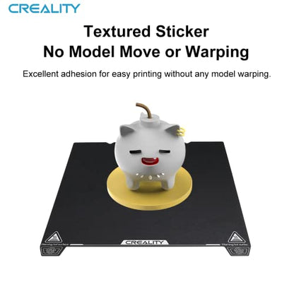 Creality Ender 3 S1 Original Print Platform Kit Magnetic Flexible Removable Spring Steel Texture Surface Print Build Plate Sheet for Ender 3 Neo/Ender 3 V2 Neo/Ender 3 S1 Pro/Ender 3 V3 SE 23 - WoodArtSupply