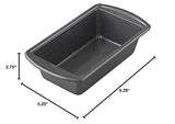 Wilton Advance Select Premium Non-Stick Bread Loaf Pan, 9.25 x 5.25 Inches, Steel, Silver Wilton