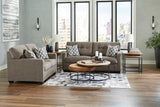 Signature Design by Ashley Mahoney Contemporary Tufted Sofa, Dark Brown Signature Design by Ashley