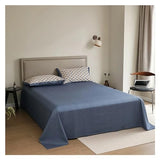 TXGJWRA Marbling Bedding Set Cotton Duvet Cover Bed Linen Set King Bedding Queen Single Size Comforter Sets Summer Duvet Cover Sets,C-Flat -King TXGJWRA