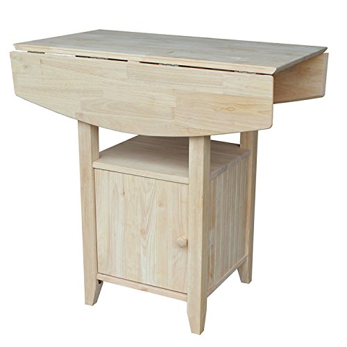 IC International Concepts T-3638DPG Bistro Table, Unfinished IC International Concepts