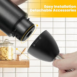 TUMIDY Immersion Hand Blender Cordless, Rechargeable Hand Held Blender Stick, Perfect for Smoothies, Puree Baby Food & Soup TUMIDY