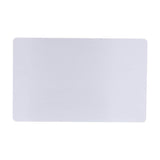 100 pcs Blank sublimation metal name card Thick Laser Metal Name Card printing blank business card use sublimation ink and paper (Silver ) Fdit