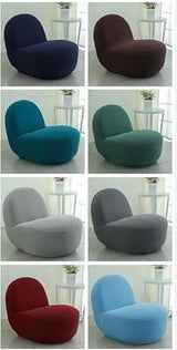 STARINGIRL Armless Lazy Floor Sofa Cover Single Seated Lounge Chair Cushion Covers for Living Bedding Room Furniture Protector STARINGIRL